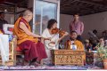Iva Bittová přivítala Dalajlámu v naší škole písní Ej Lásko Lásko